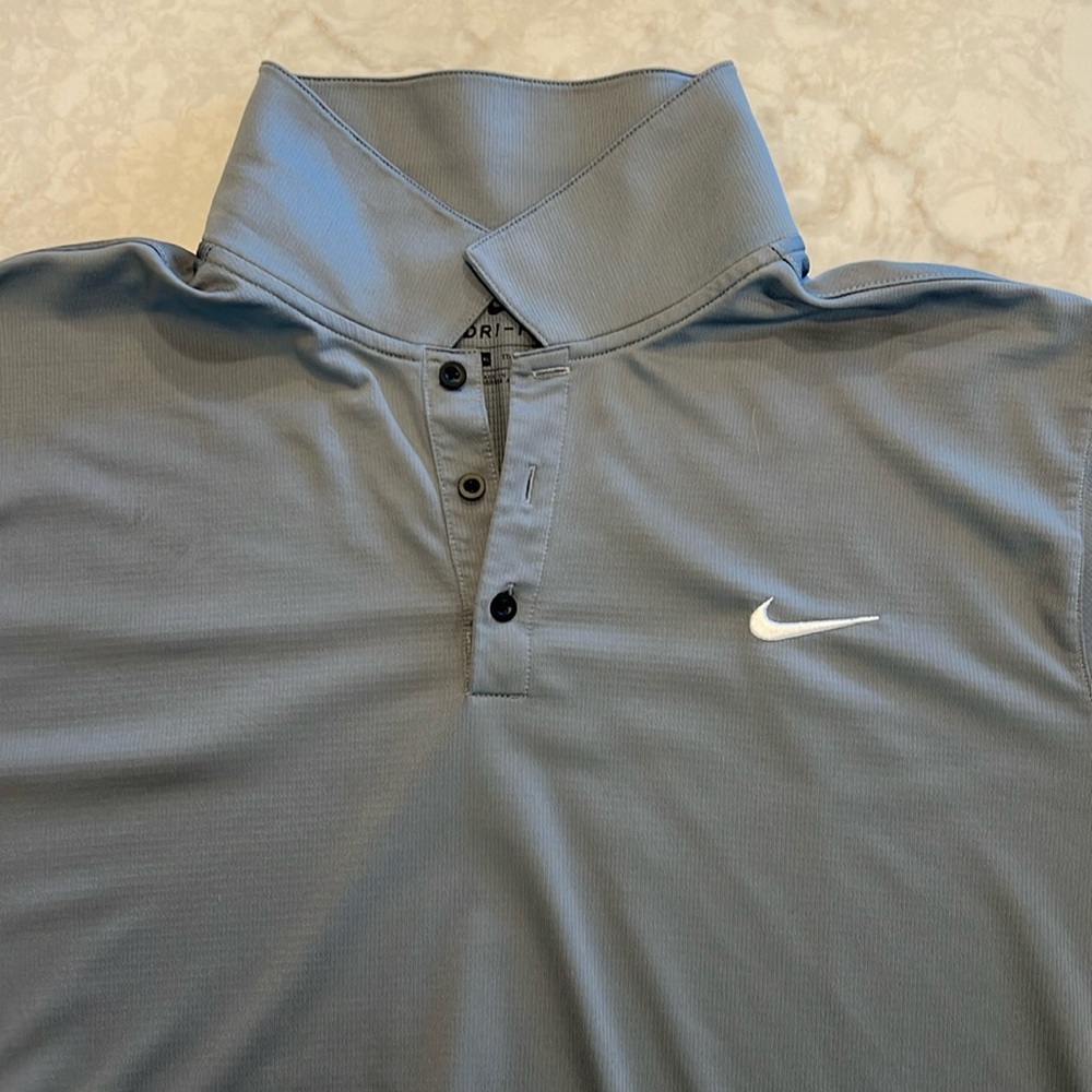 Nike grey polo